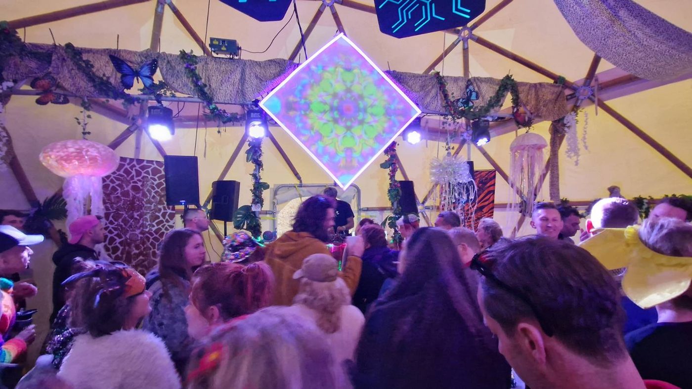 Crowd at Deevstock